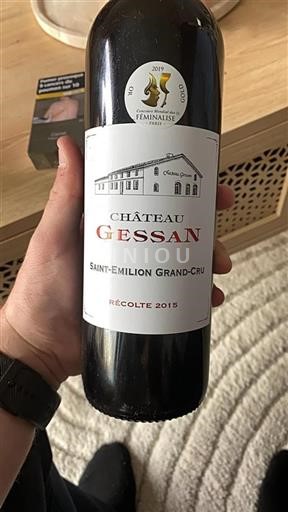 Bordéus Saint-Émilion Grand Cru Grand Cru Château Gessan 2015