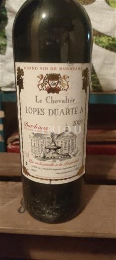 Burdeos Bordeaux Le Chevalier Lopes Duarte 2009