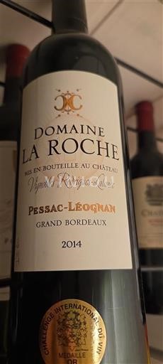 Burdeos Pessac-Léognan Château Laroche 2014