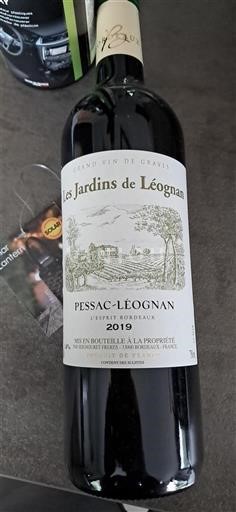 Bordeaux Pessac-Léognan Les Jardins De Léognan 2019
