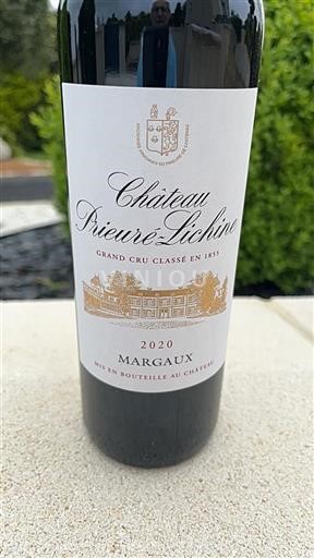 Bordeaux Margaux Grand Cru Château Prieurélichine 2020
