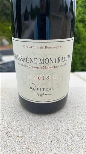 Burgundi Chassagne-Montrachet Ropiteau 2018