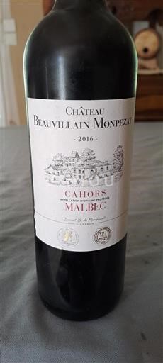 Southwest Cahors Château Beauvillain Monpezat 2016