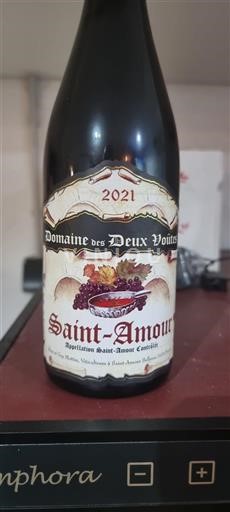Beaujolais Saint-Amour Domaine Des Deux Voûtes 2021