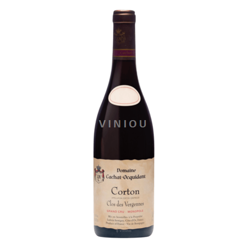 Burgundi Corton Grand Cru Cachatocquidant Vergennes "Monopole" 2010