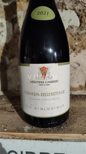 Údolí Rhôny Crozes-Hermitage Héritiers Gambert 2021