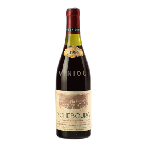 Burgundi Richebourg Grand Cru Domaine Charles Noellat Les Richebourg 1986