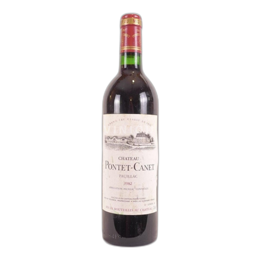 Bordeaux Pauillac Ch. Pontet-canet 1982