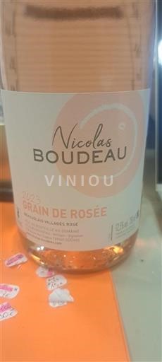 Beaujolais Nicolas Boudeau Grain de Rosée 2023