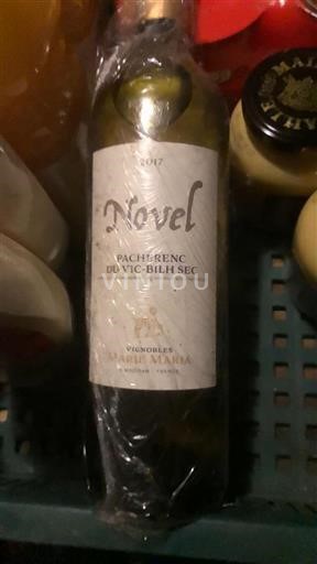 Jugozahod Ni doloceno Vignobles Marie Maria Novel 2017