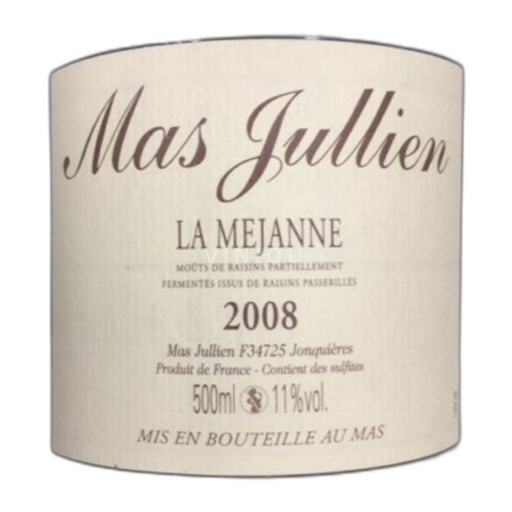 Languedoc Mas Jullien La Méjanne - Moelleux 2005