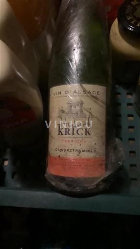 Alsace Hubert Krick Terroirs 2013