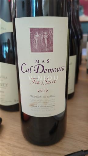 Langvedok Terrasses-du-Larzac Mas Cal Demoura Feu sacré 2010
