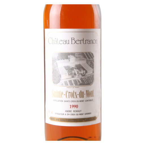 Burdeos Sainte-Croix-Du-Mont Château Bertranon 1990
