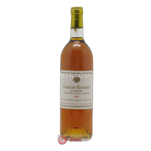 Bordeaux Sauternes Château Roumieu 1989