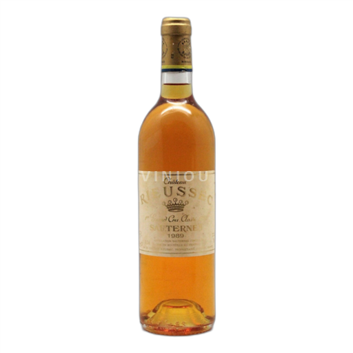 Bordeaux Sauternes Château Rieussec 1989