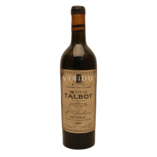 Bordeaux Saint-Julien Ch. Talbot 1929