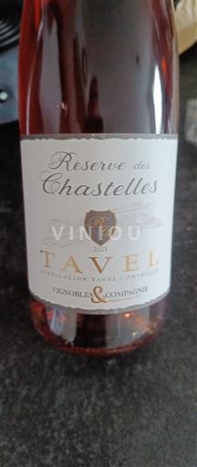Rhônen laakso Tavel Vignobles&compagnie Réserve des Chastelles 2023