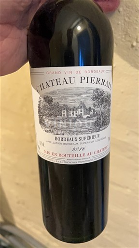 Burdeos Bordeaux superior Château Pierrail 2016