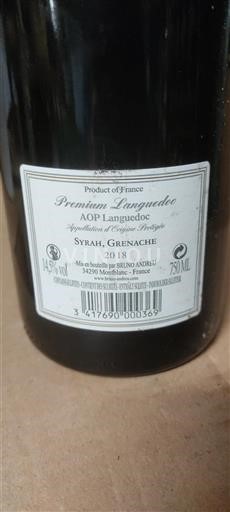 Languedoc Bruno Andreu Premium Languedoc 2018