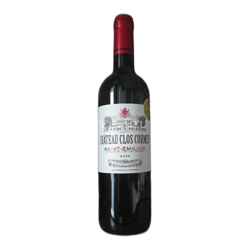 Vin Rouge sec Château Clos Cormey 2020 France Bordeaux Saint-Émilion AOC