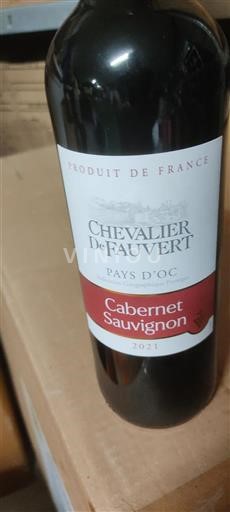 Languedoc-Roussillon Pays d'Oc Chevalier De Fauvert Cabernet Sauvignon 2021