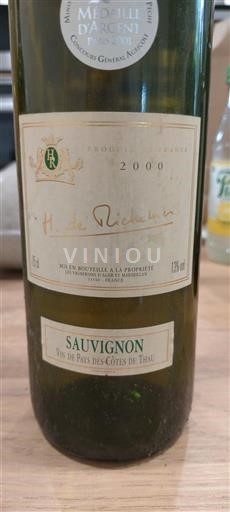 Languedoc Ikke specificeret H. De Richemer Sauvignon 2000
