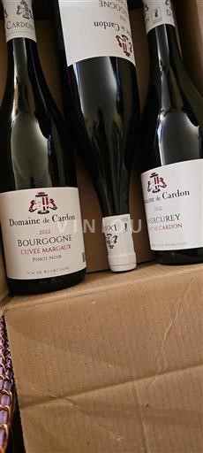 Bourgogne Domaine Cardon Margaux 2022