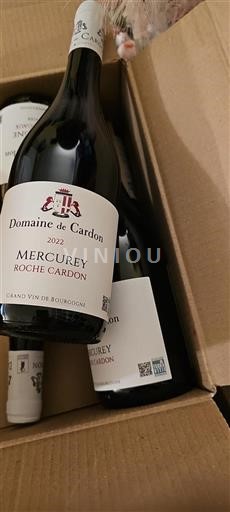 Burgundija Mercurey Domaine Cardon Roche Cardon 2022