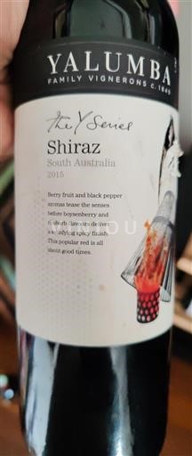 South Australia Unspecified Yalumba The Y Series 2015