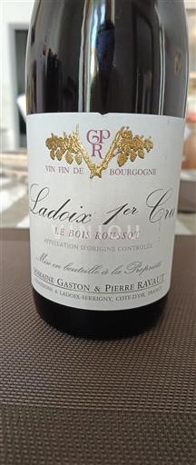 Bourgogne Ladoix Premier Cru Gaston & Pierre Ravaut Le Bois Roussot 2022