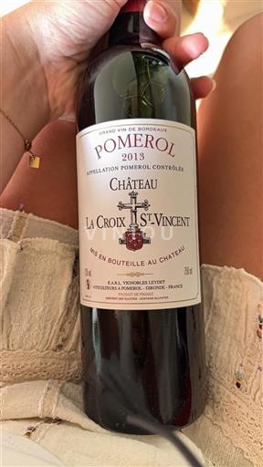 Bordeaux Pomerol Château La Croix Stvincent 2013