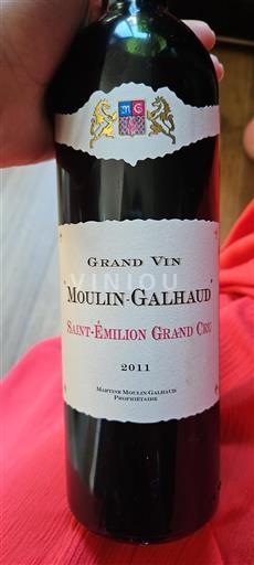 Bordeaux Saint-Émilion Grand Cru Grand Cru Moulingalhaud 2011