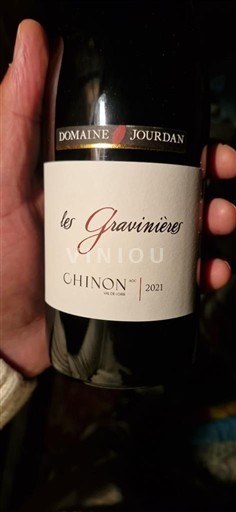 Loirevallei Chinon Domaine Jourdan Les Gravinières 2021