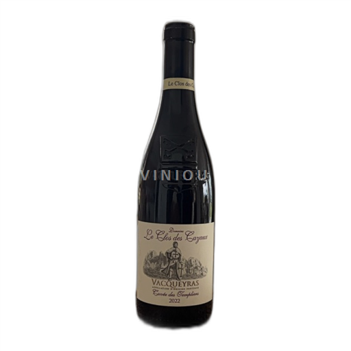 Rhône Valley Vacqueyras Le Clos Des Cazaux des Templiers 2022