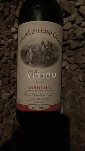 Bordeaux Château Grand Chemin Révérence 2005