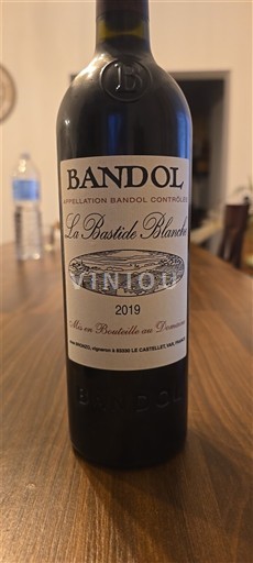 Provence Bandol Domaine La Bastide Blanche 2019