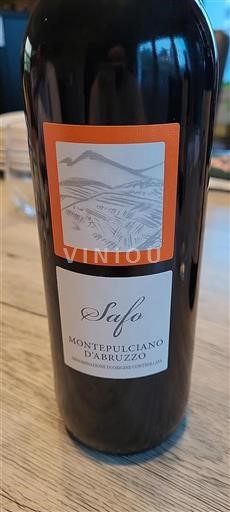Abruzzo Montepulciano d'Abruzzo Safo 2021