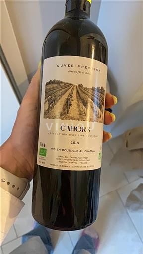 Sudoeste Cahors Ch. Cantelauze-mezy Prestige 2018
