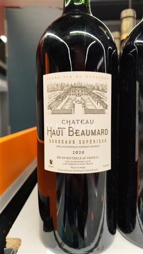 Bordeaux Bordeaux Supérieur Château Haut Beaumard 2020
