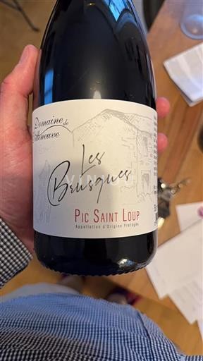 Languedoc Pic-saint-loup Villeneuve Les Brusques 2022
