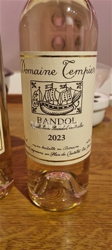 Provence Bandol Domaine Tempier 2023