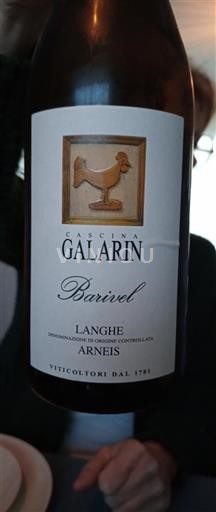 Piamonte Langhe Cascina Galarin Barivel Sin añada