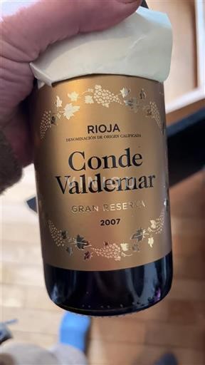 La Rioja Rioja Conde Valdemar Gran Reserva 2007