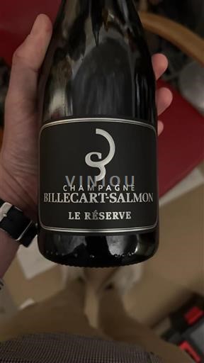 Champaña Champán Billecartsalmon Le Réserve Sin añada