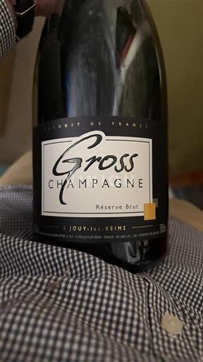 Champagne Gross Réserve Brut Senza annata