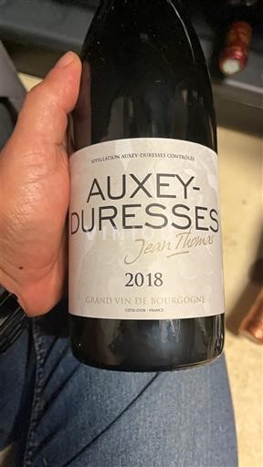 Bourgogne Auxey-Duresses Jean Thomas 2018