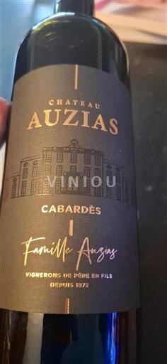 Languedoc Cabardès Château Auzias Famille Auzias Icke årgångsbetecknad