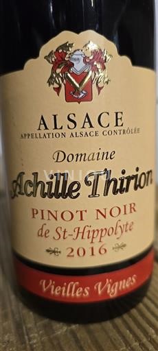 Alsazia Achille Thirion Vieilles Vignes 2016