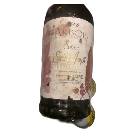 Vin Rouge sec Saint-Just Domaine Moulin 2006 France Jura Arbois AOC